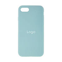 Чехол Silicone Case Full Size (AA) для iPhone 7/8/SE2 Цвет 64.Light cyan a