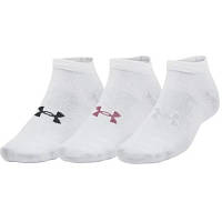 Носки Under Armour 1382958-100 Essential Low Cut 3 пари білий MD (196885590948) h