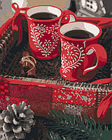 Картина за номерами. Art Craft "Різдвяна кава" 40*50 см 12133-AC ar