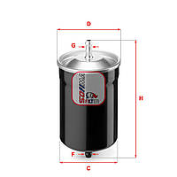 S 1500 B SOFIMA Фільтр палива