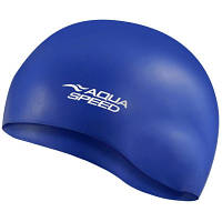 Шапка для плавания Aqua Speed Mono 111-01 6189 синій Уні OSFM (5908217661890) h