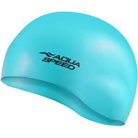 Шапка для плавання Aqua Speed Mono 111-02 6190 синій Уні OSFM (5908217661906) h