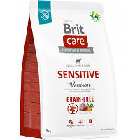 Сухой корм для собак Brit Care Dog Grain-free Sensitive беззерновой с олениной 3 кг (8595602559145) h