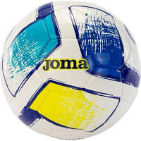 Мяч футбольный Joma Dali II білий, синій, жовтий Уні 4 400649.216 (8445757552204) h