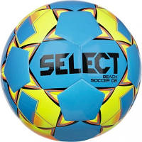 Мяч футбольный Select для пляжного футболу Beach Soccer DB v22 Уні 5 Жовто-блакитний (5703543291977) h