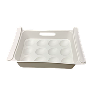 Лоток підвісний для зберігання яєць для полиці холодильника на 12 комірок