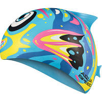 Шапка для плавания Aqua Speed Zoo 115-01-Fish 8688 синій, темно-синій, жовтий, рожевий Діт OSFM