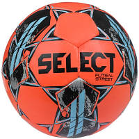 Мяч футзальный Select Street v22 оранжево-синій Уні 4 (5703543298396) h