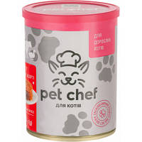 Паштет для кошек Pet Chef мясное ассорти 360 г (4820255190402) h