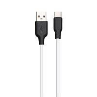 USB Hoco X21 Plus Silicone Type-C 2m Цвет Черно-Белый o