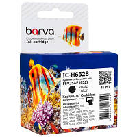 Картридж Barva HP 652 black/F6V25AE, 11 мл (IC-H652B) h