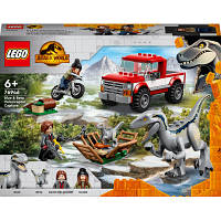 Конструктор LEGO Jurassic World Охота на Блу и Бета-велоцираптора 181 деталь (76946) h