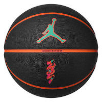 Мяч баскетбольный Nike Jordan All Court 8P Z Williamson Deflated чорний, помаранчевий Уні 7 J.100.4141.095.07