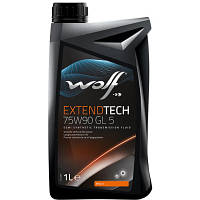 Трансмиссионное масло Wolf EXTENDTECH 75W90 GL 5 1л (8303302) h