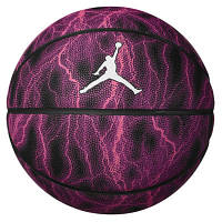 Мяч баскетбольный Nike Jordan Basketball 8P Energy Deflated рожевий, чорний, білий Уні 7 J.100.8735.625.07