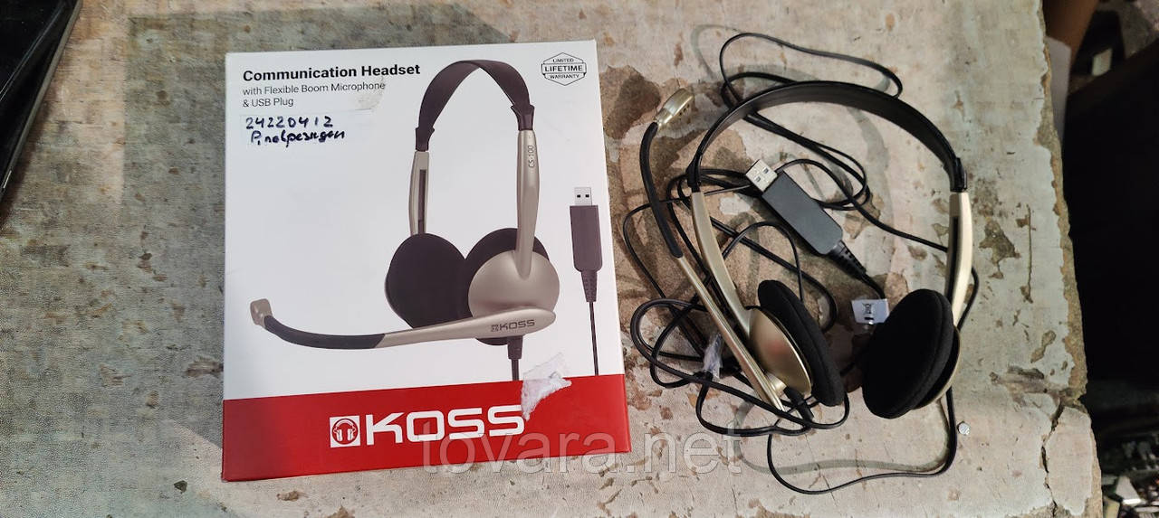 Навушники Koss CS100 USB 194556.101 No 24220412/2