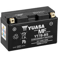 Аккумулятор автомобильный Yuasa 12V 6,5Ah MF VRLA Battery AGM (YT7B-BS) h