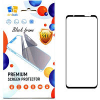 Стекло защитное Drobak Asus Rog Phone 6D Black Frame A+ (717164) h