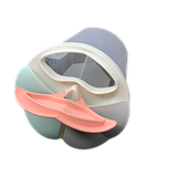 Ємність для сипких 1,5 л із 2 відділеннями та мірною шкалою, фото 3