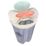 Контейнер для сипких 2,5 л із 4 відділеннями та мірною шкалою 12,3 х 24,5 х 13,8 см, фото 2