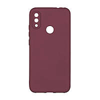 Чехол Silicone Cover Full Camera (A) для Xiaomi Redmi Note 7 / Note 7 Pro / Note 7s Цвет 42.Maroon h