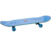 Скейт деревянный 80см для подростков алюминиевая подвеска, антискользящее покрытие, нагрузка до 80кг Blue