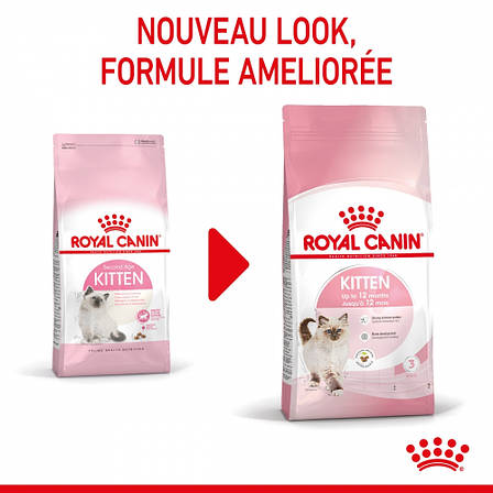 Royal Canin Kitten 36 для кошенят (Роял Канін Кіттен) від 4 до 12 місяців 4 кг, фото 3