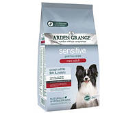 Arden Grange Sensitive Mini Adult с белой рыбой и картофелем сухой корм для собак мелких пород 2 кг