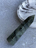Лабрадор кристал , обеліск з натурального лабрадора обеліск з каменю лабрадор олівець з лабрадору. 71*20*18 мм, фото 6