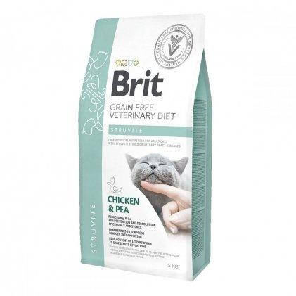 Brit Cat Struvite VetDiets-сухий корм для кішок при лікуванні і профілактиці сечокамяної хвороби 400г, фото 1