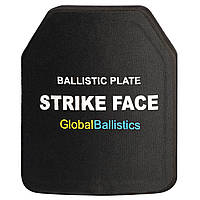 Баллистические сверхлегкие керамические бронеплиты бронепластины Global Ballistics 3 класс 25х30 см 1.6кг 2шт