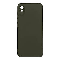 Чехол Silicone Cover Full Camera (A) для Xiaomi Redmi 9A Цвет 71.Dark Green h