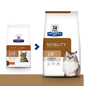 Hills PD Feline J D при проблемах з артритами і остеоартритами у кішок 2кг 1,5 кг, фото 3