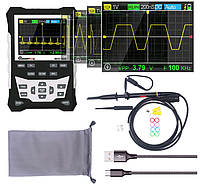 Портативный одноканальный осциллограф TOOLTOP ET120M 120МГц + генератор