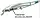 Воблер Megabass Vision Oneten SF 110mm 14.0g M RB Shad, фото 3