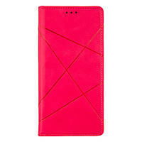 Чехол-книжка Business Leather для Samsung Galaxy S21 Plus Цвет Малиновый h