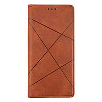 Чехол-книжка Business Leather для Samsung Galaxy S21 Plus Цвет Brown i