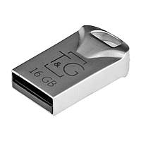 USB Flash Drive T&amp;G 16gb Metal 106 Цвет Стальной h
