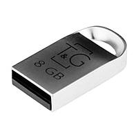 USB Flash Drive T&amp;G 8gb Metal 107 Цвет Стальной h