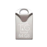 USB Flash Drive T&amp;G 64gb Metal 106 Цвет Стальной h