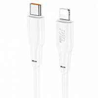 USB Hoco X93 Force PD20W Type-C to Lightning 2M Цвет Белый i