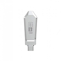 USB Flash Drive XO U50 USB3.0+Type C 256GB Цвет Стальной h