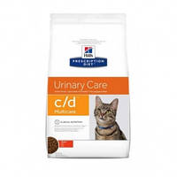 Hills PD Feline CD Multicare с курицей для поддержания здоровья мочевыводящих путей у котов 5 кг