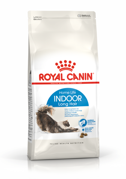 Royal Canin Indoor Long Hair для довгошерстих кішок від 1 до 7 років 2 кг