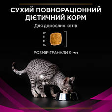 PRO PLAN Veterinary Diets UR Urinary сухий корм для котів при захворюваннях сечовивідних шляхів 350 г, фото 4