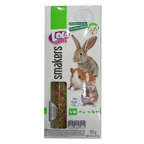 Колосок для гризунів попкорн 2шт Lolopets 71111 10шт, фото 1