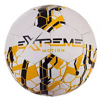 М'яч футбольний №5, Extreme Motion MICRO FIBER, золотистий [tsi239183-TSІ]