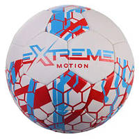 М'яч футбольний №5, Extreme Motion MICRO FIBER, блакитний [tsi239181-ТSІ]