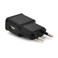 СЗУ 110-240V, 1xUSB, 5V/2A, Black, Blister-box h