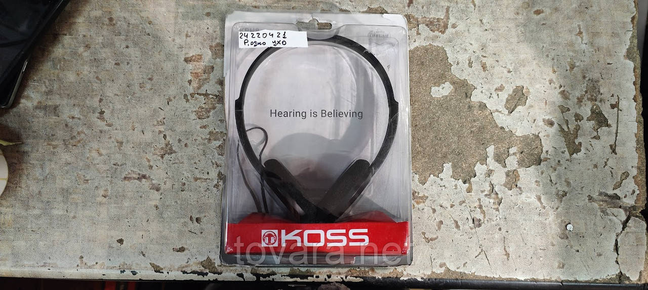 Навушники Koss KPH8k On-Ear Black 195603.101 No 24220421